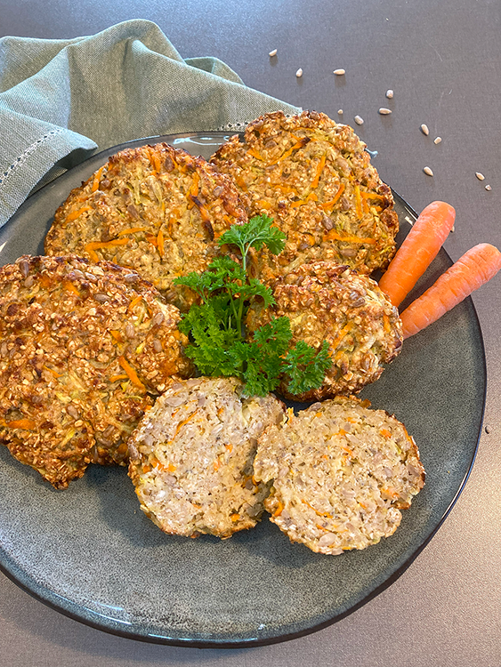 Proteinboller med grønt